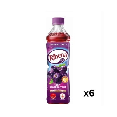 RIBENA Pet Blackcurrant Pet Ready to Drink 450Ml X6