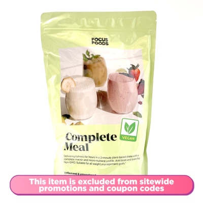 FOCUS FOOD Plant-based Complete Meal Replacement 800g