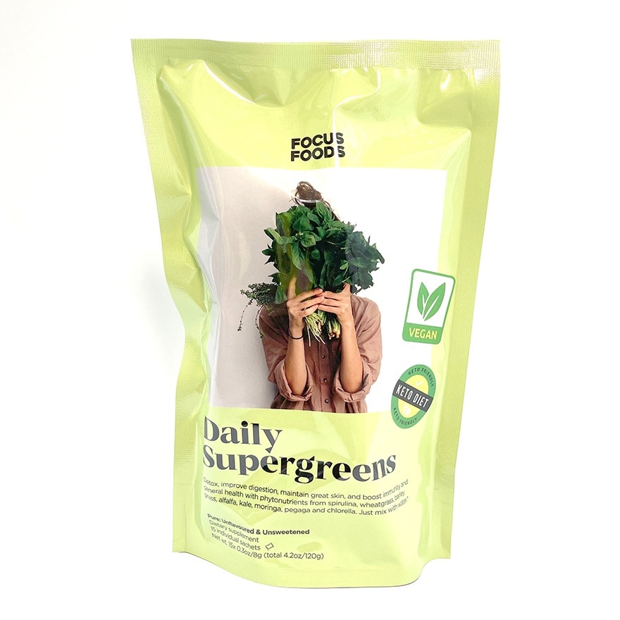 Daily Supergreens Powder Original Flavoured 15s