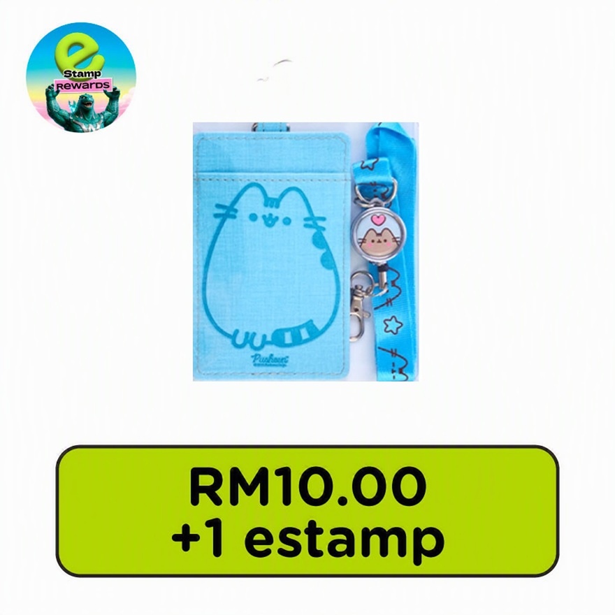 Lanyard Cardholder Blue