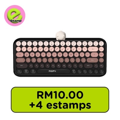 MOFII ANN Wireless Keyboard Dual Mode Bluetooth with Bear (Black)