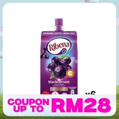 RIBENA Cheerpack Regular Ready to Drink 330Ml X6