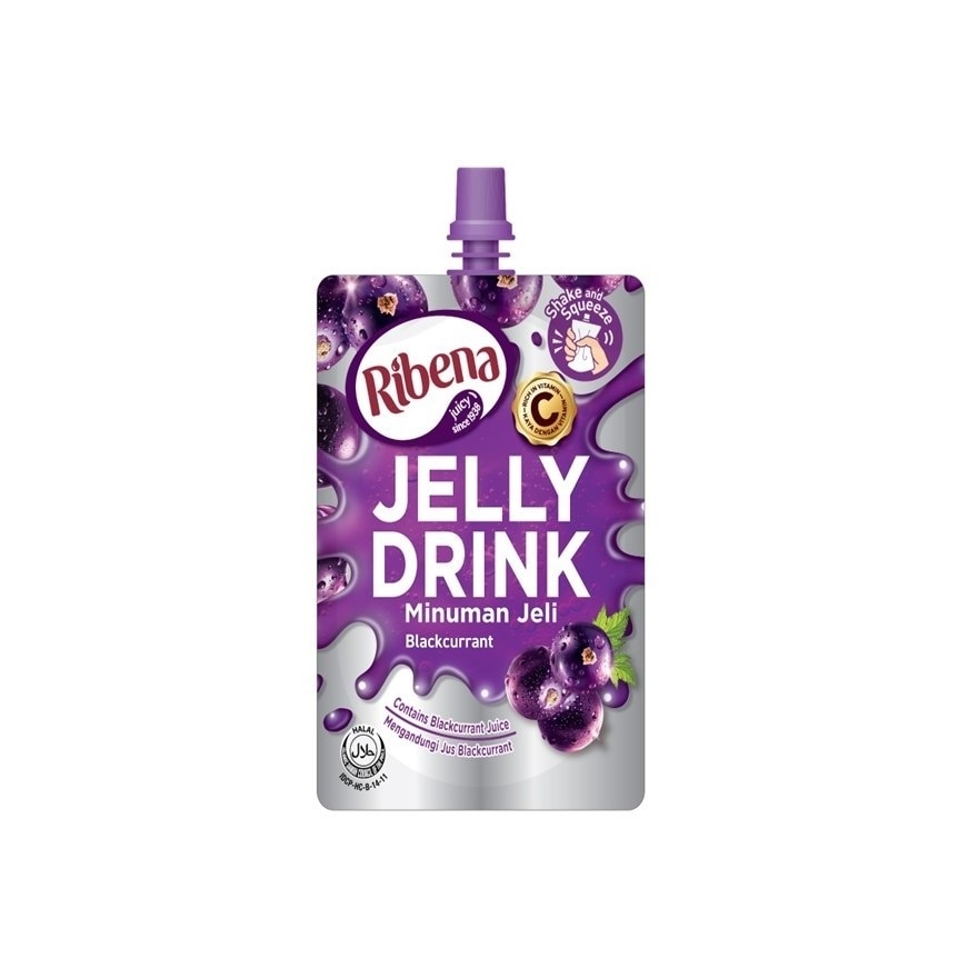 Mob Jelly Blackcurrant Ready to Drink 170G X6