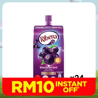 RIBENA Cheerpack Regular Ready to Drink 330ml X24