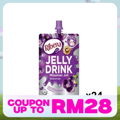RIBENA Mob Jelly Blackcurrant Ready to Drink 170g X24