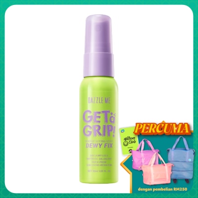 DAZZLE ME Get a Grip! Makeup Setting Spray Dewy Fix 30ml