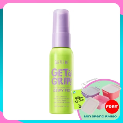DAZZLE ME Get a Grip! Makeup Setting Spray Dewy Fix 30ml