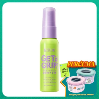 DAZZLE ME Get a Grip! Makeup Setting Spray Dewy Fix 30ml
