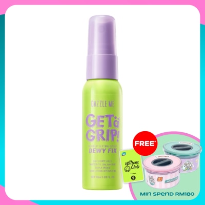 DAZZLE ME Get a Grip! Makeup Setting Spray Dewy Fix 30ml