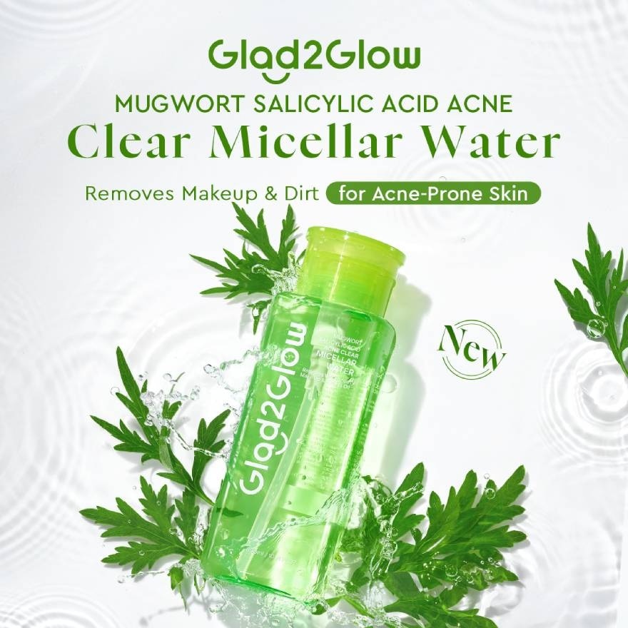 Mugwort Salicylic Acid Acne Clear Micellar Water 300ml
