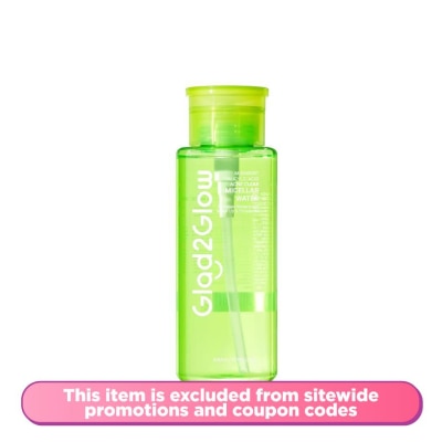 GLAD2GLOW Mugwort Salicylic Acid Acne Clear Micellar Water 300ml