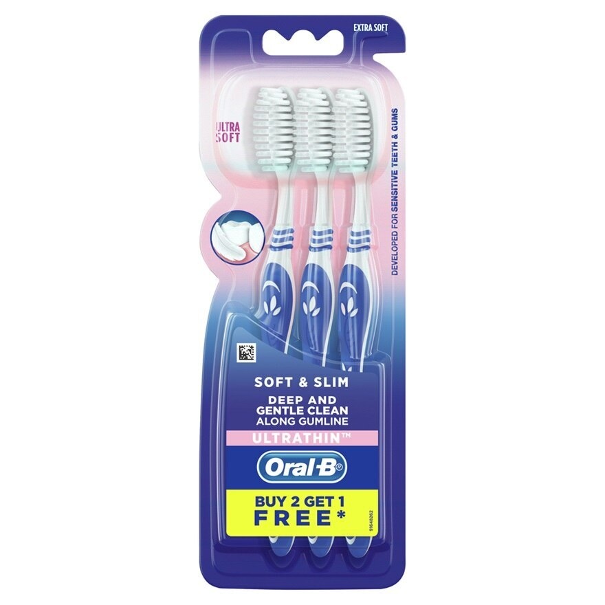Ultrathin Soft and Slim Toothbrush 3s