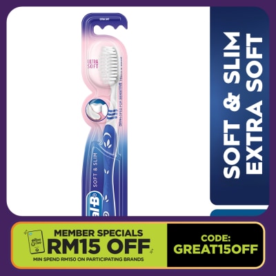 ORAL-B Ultrathin Soft and Slim Toothbrush 1S