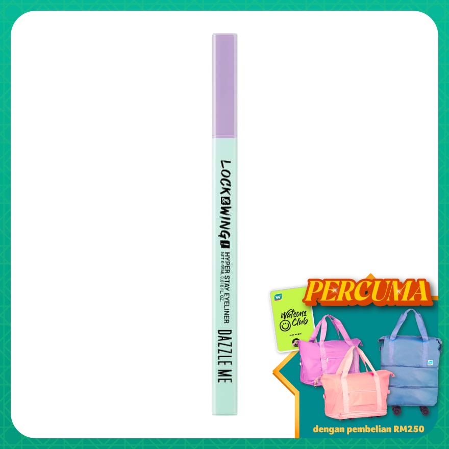 DAZZLE ME Lock & Wing! Hyper Stay Eyeliner 0.55ml