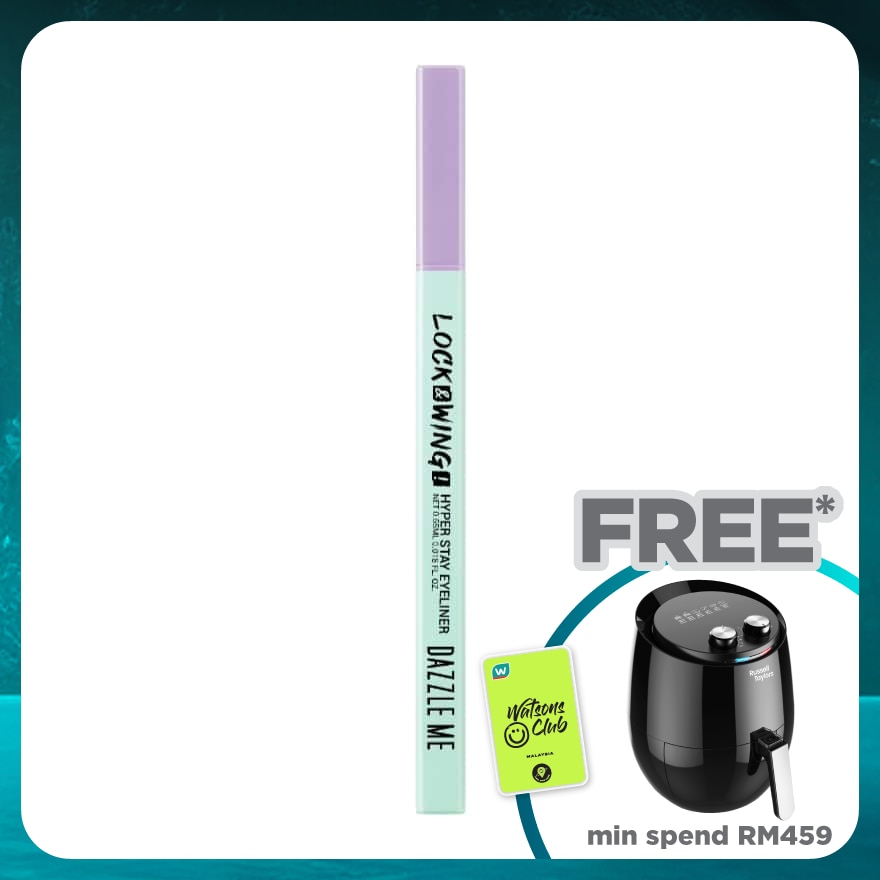 DAZZLE ME Lock & Wing! Hyper Stay Eyeliner 0.55ml