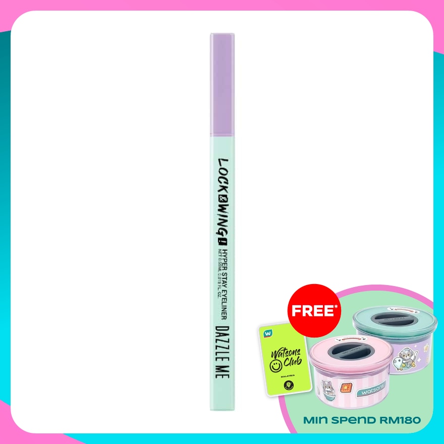 DAZZLE ME Lock & Wing! Hyper Stay Eyeliner 0.55ml