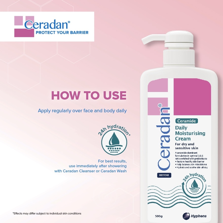 Daily Moisturising Cream 500g