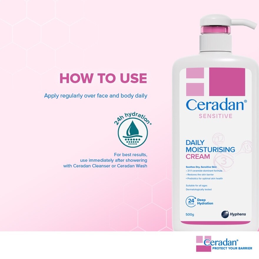 Daily Moisturising Cream 500g