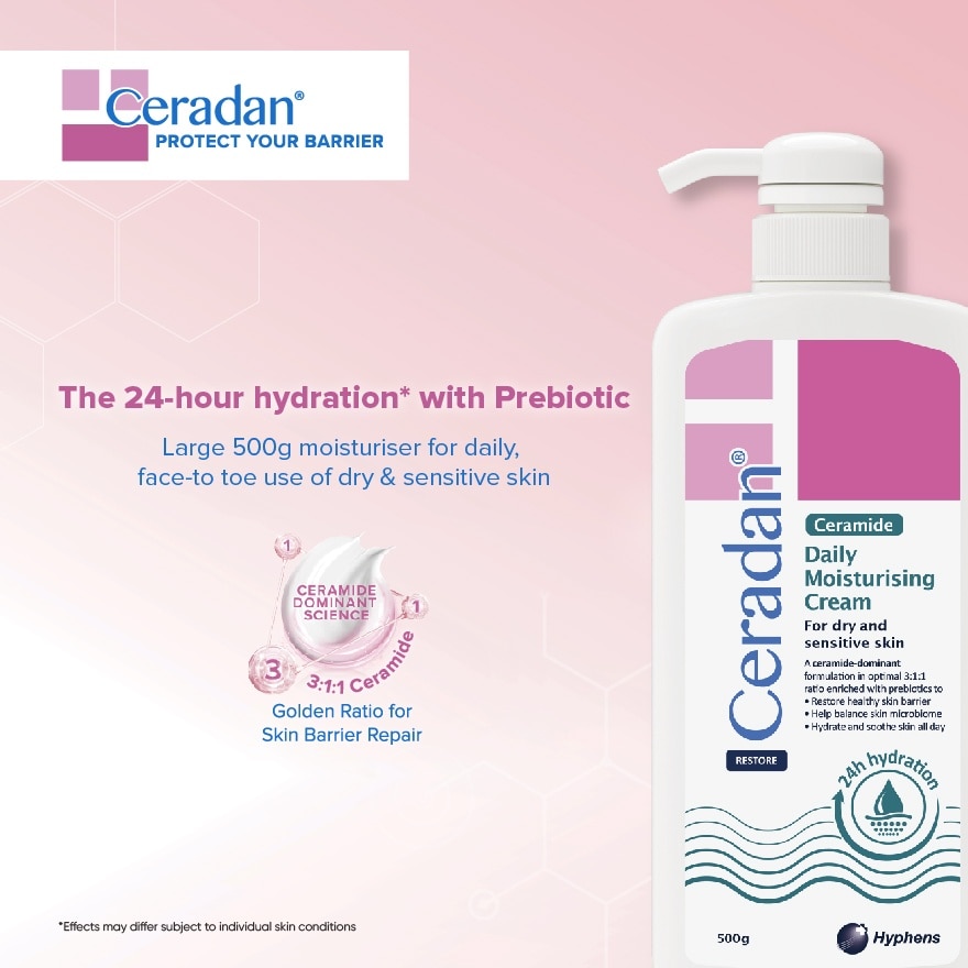 Daily Moisturising Cream 500g