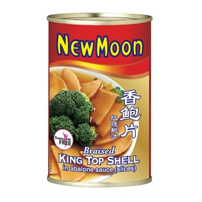 NEW MOON King Top Shell in Braised (Slices) 425g