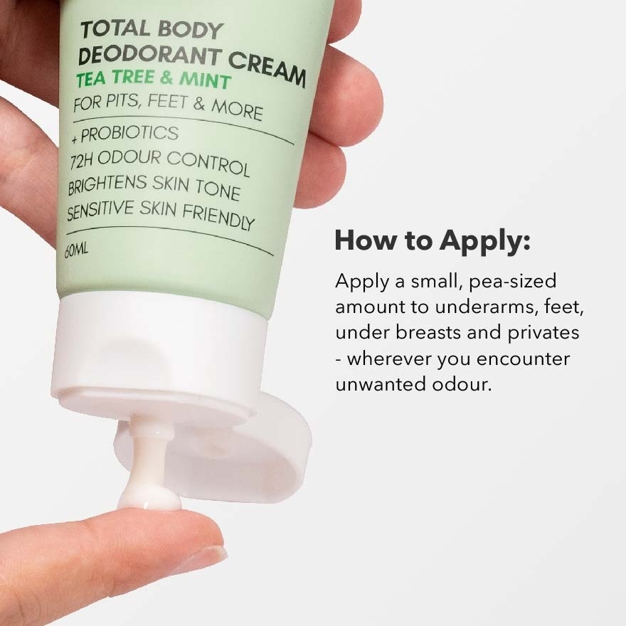 Total Body Deodorant Cream Tea Tree & Mint 60ml