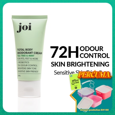JOI - Total Body Deodorant Cream Tea Tree & Mint 60ml