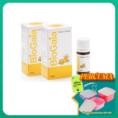 BIOGAIA - Drops 5ml Twinpack