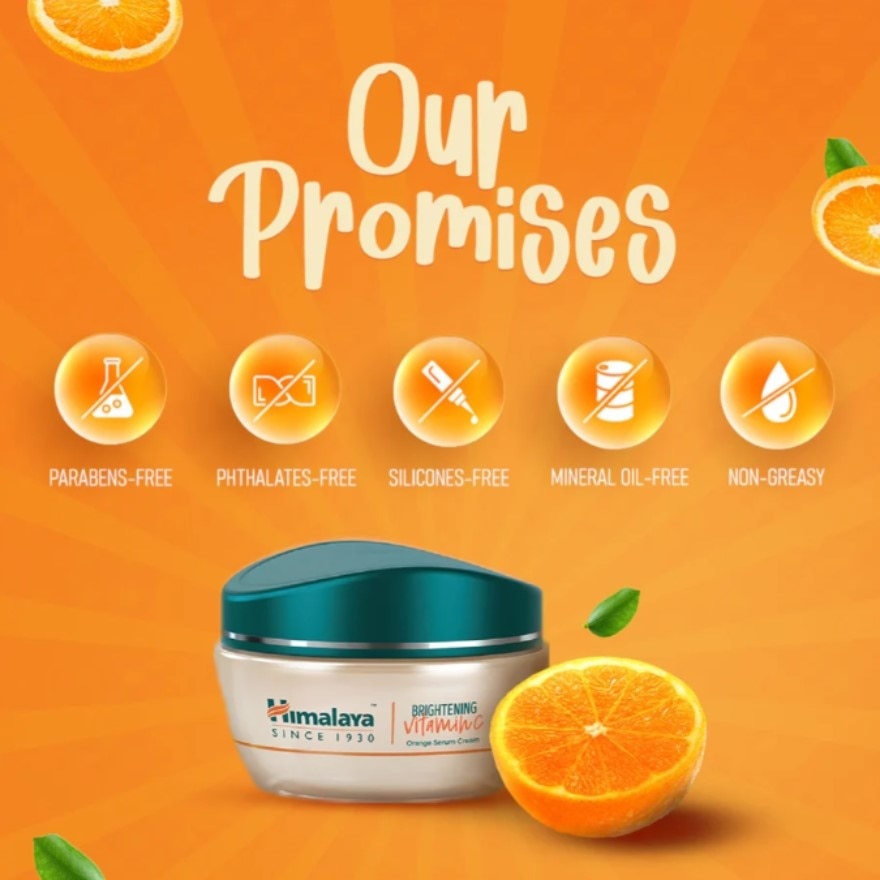 Brightening Vitamin C Orange Face Serum Cream 50g