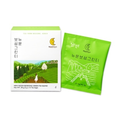 NEW MOON Boseong Green Tea Blend 2g x 15 sachets