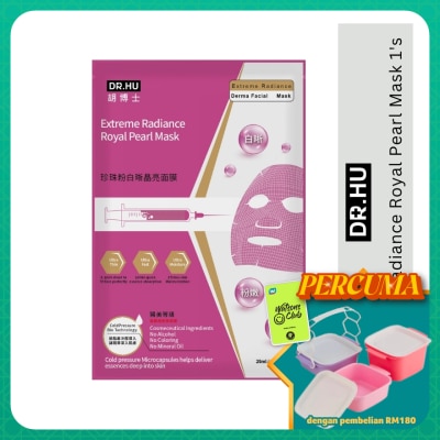 DR. HU - Extreme Radiance Royal Pearl Mask 1's