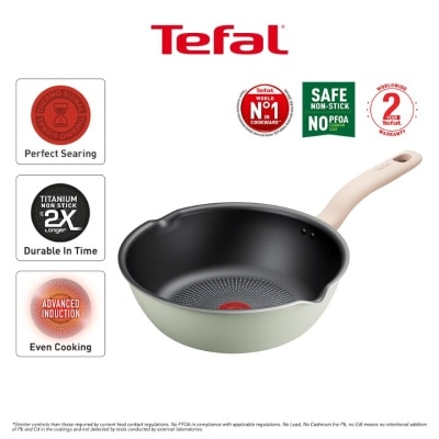 TEFAL Titanium Non-Stick Deep Frypan 24cm