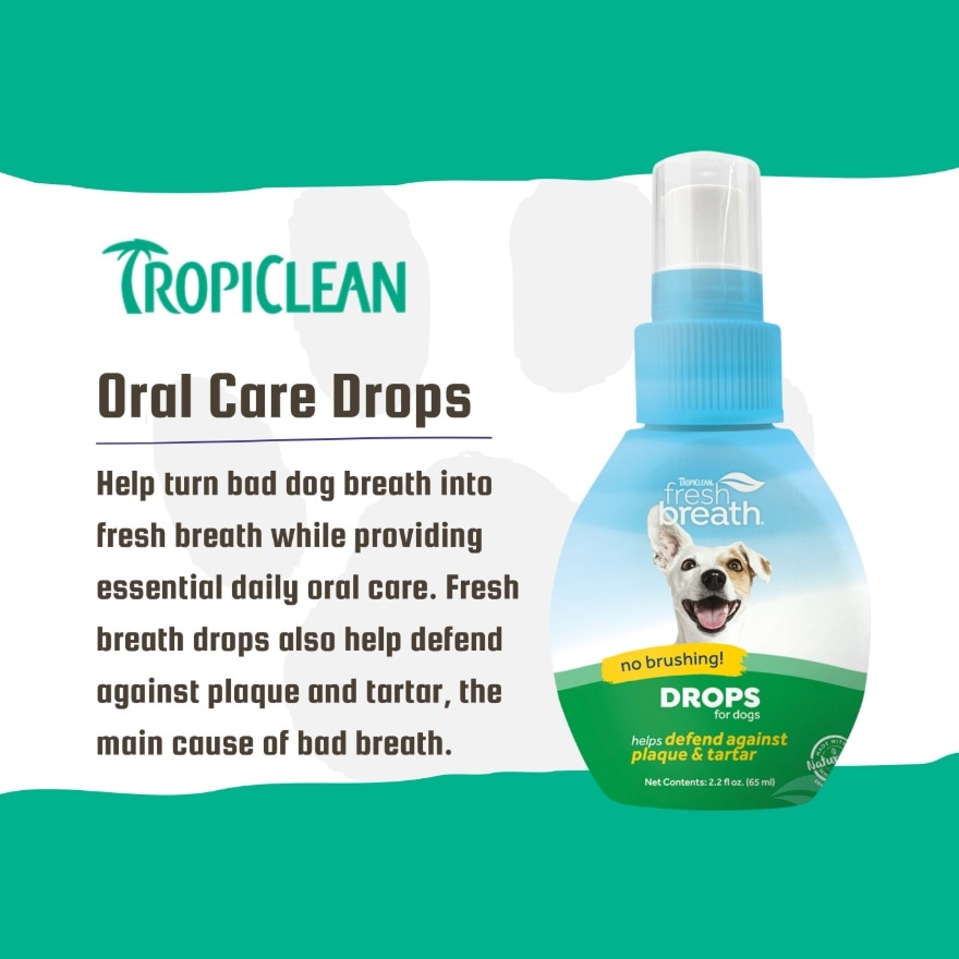 Fresh Breath Drops For Dogs