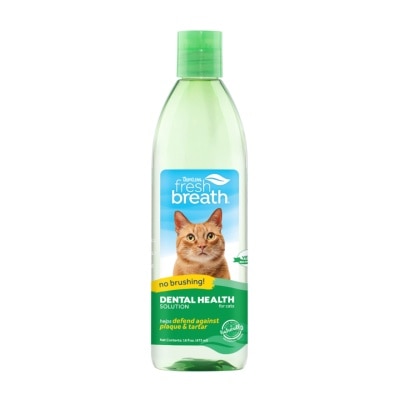 TROPICLEAN Fresh Breath Dental Health Solution for Cats