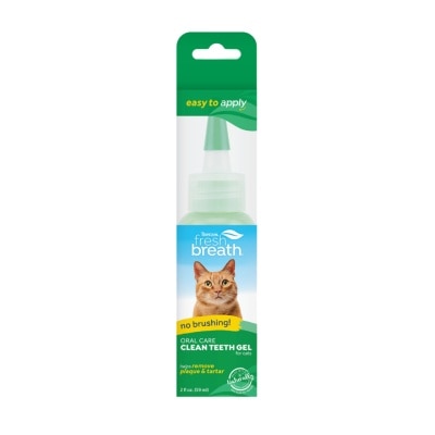 TROPICLEAN Fresh Breath Oral Care Clean Teeth Gel for Cats