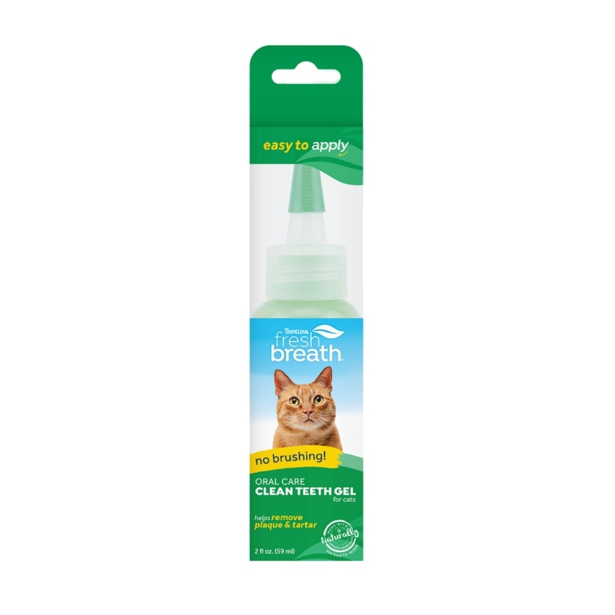 Fresh Breath Oral Care Clean Teeth Gel for Cats