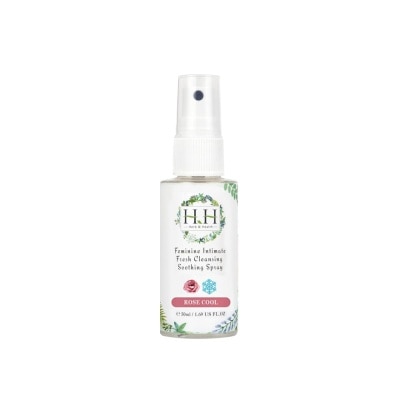 HERB & HEALTH Feminine Intimate Fresh Cleansing Soothing Spray (Rose Cool) 50ML