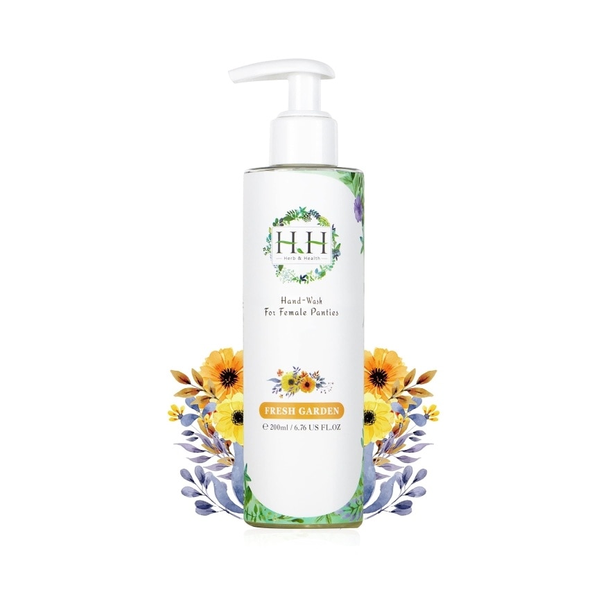 Antibacterial Hand-Wash For Female Panties (Fresh Garden) 200ML