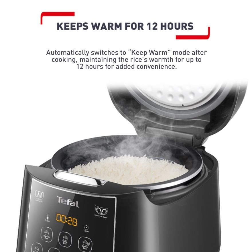 AI Smart Cooking Rice Cooker 1.8L