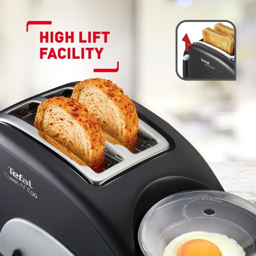 2 Slices Toaster & Egg Cooker