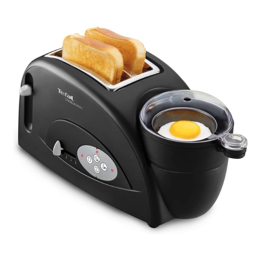 2 Slices Toaster & Egg Cooker