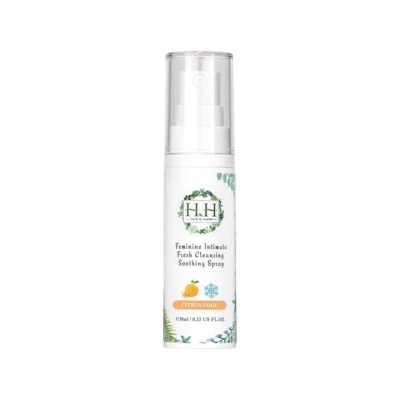 HERB & HEALTH Feminine Intimate Fresh Cleansing Soothing Spray Travel Kit (Citrus Cool) 10ML