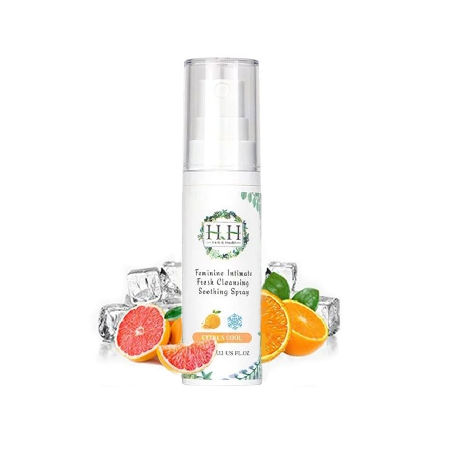 Feminine Intimate Fresh Cleansing Soothing Spray Travel Kit (Citrus Cool) 10ML