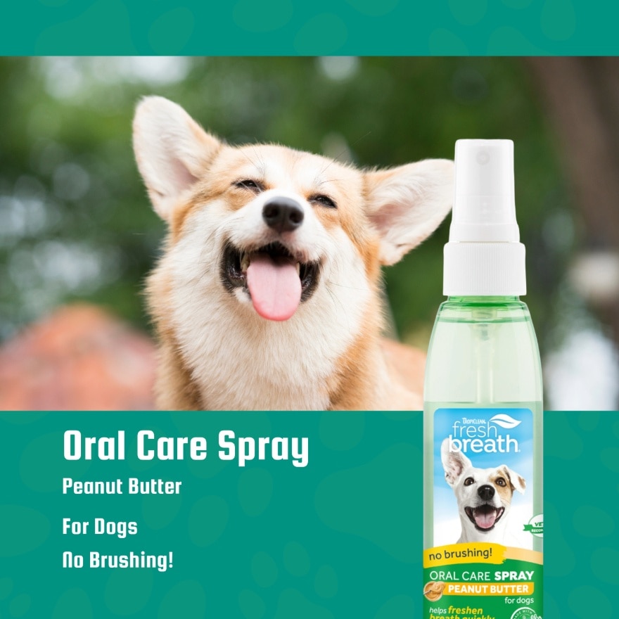 Fresh Breath Oral Care Peanut Butter Spray