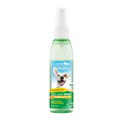 TROPICLEAN Fresh Breath Oral Care Peanut Butter Spray