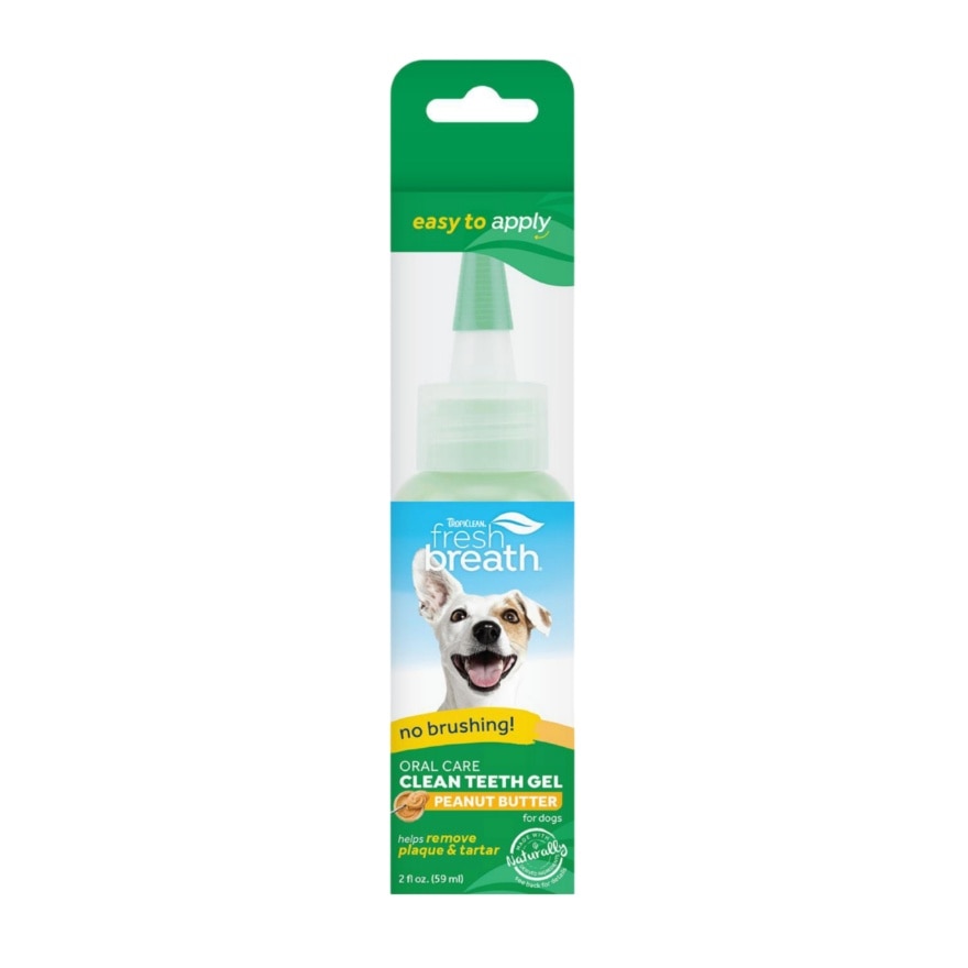 Fresh Breath Oral Care Gel For Dogs - Peanut Butter Flavor