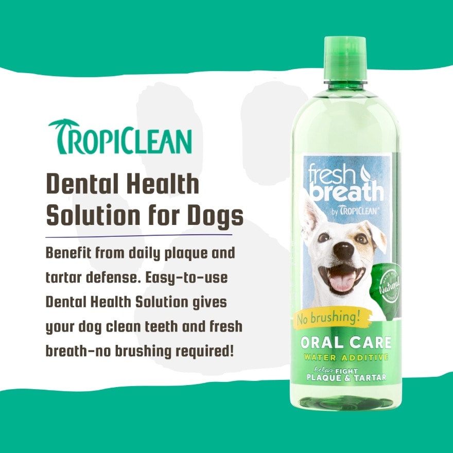 Dental Health Solution for Dogs 33.8oz.(1L)