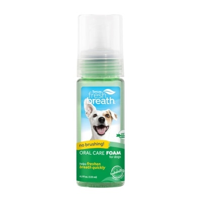 TROPICLEAN Fresh Breath Oral Care Foam For Dogs