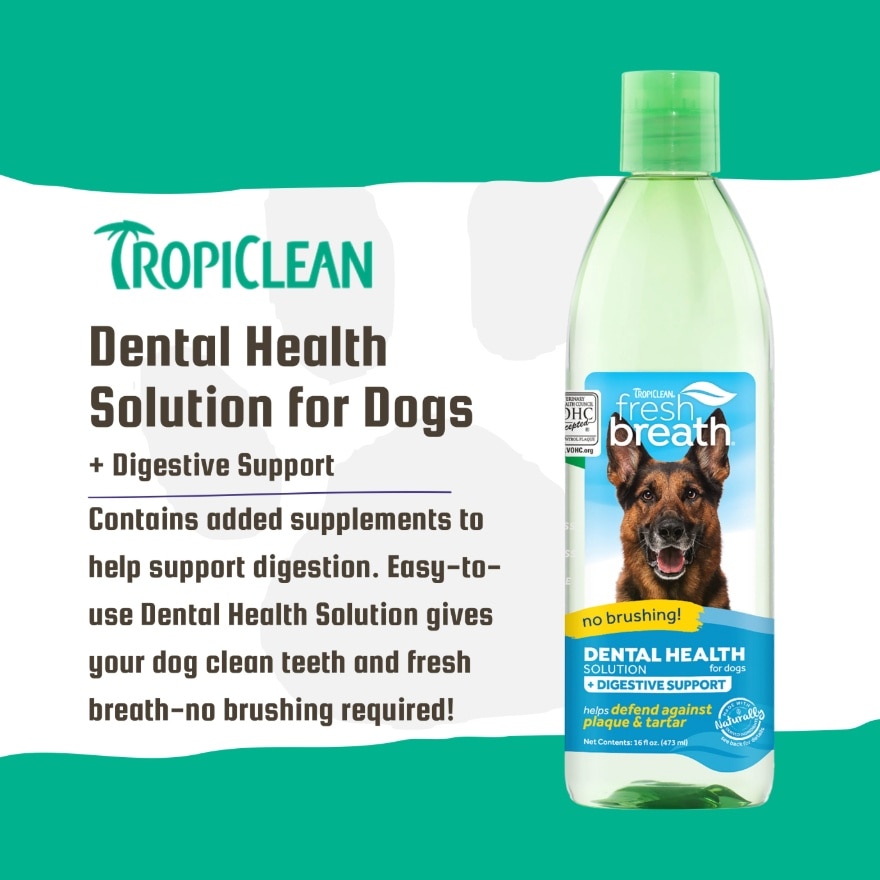 Dental Health Solution Plus Digestive Support For Dogs