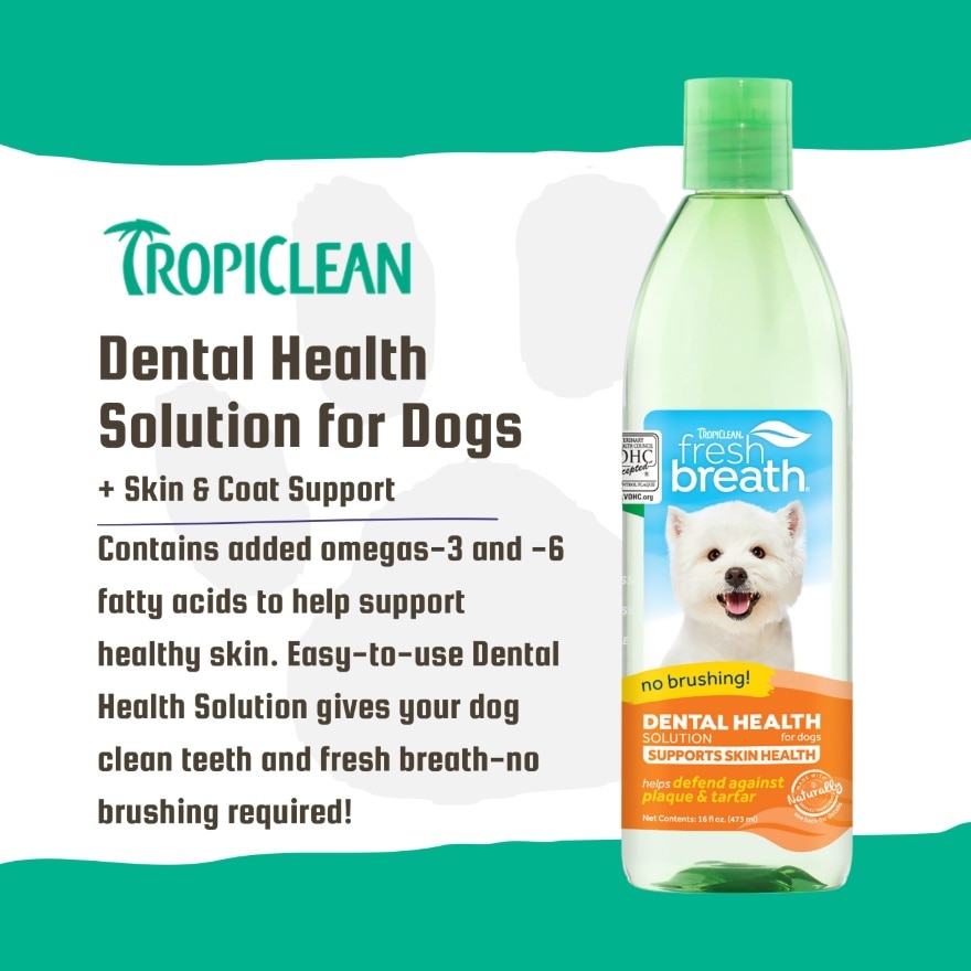 Dental Health Solution Plus Skin Health For Dogs