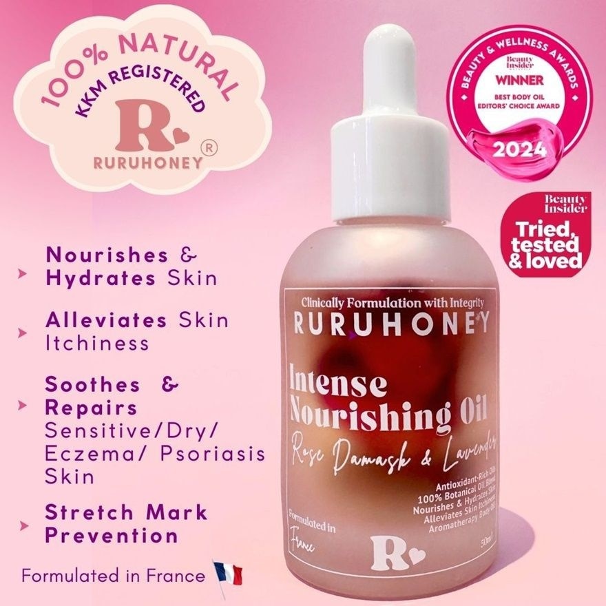 Intense Nourishing Oil Rose Damash & Lavender 50ml